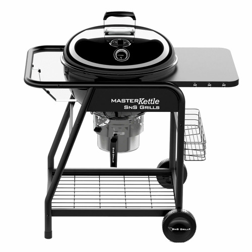 Угольный гриль SnS Master Kettle, 57 см, черный